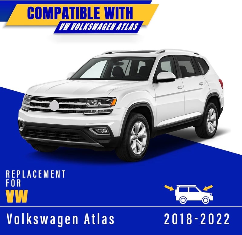 Rooppa 3 wipers Replacement for 2018-2022 2023 VW Volkswagen Atlas, Windshield Wiper Blades Original Equipment Replacement - 26"/22"/12" (Set of 3) Top Lock - Image 5